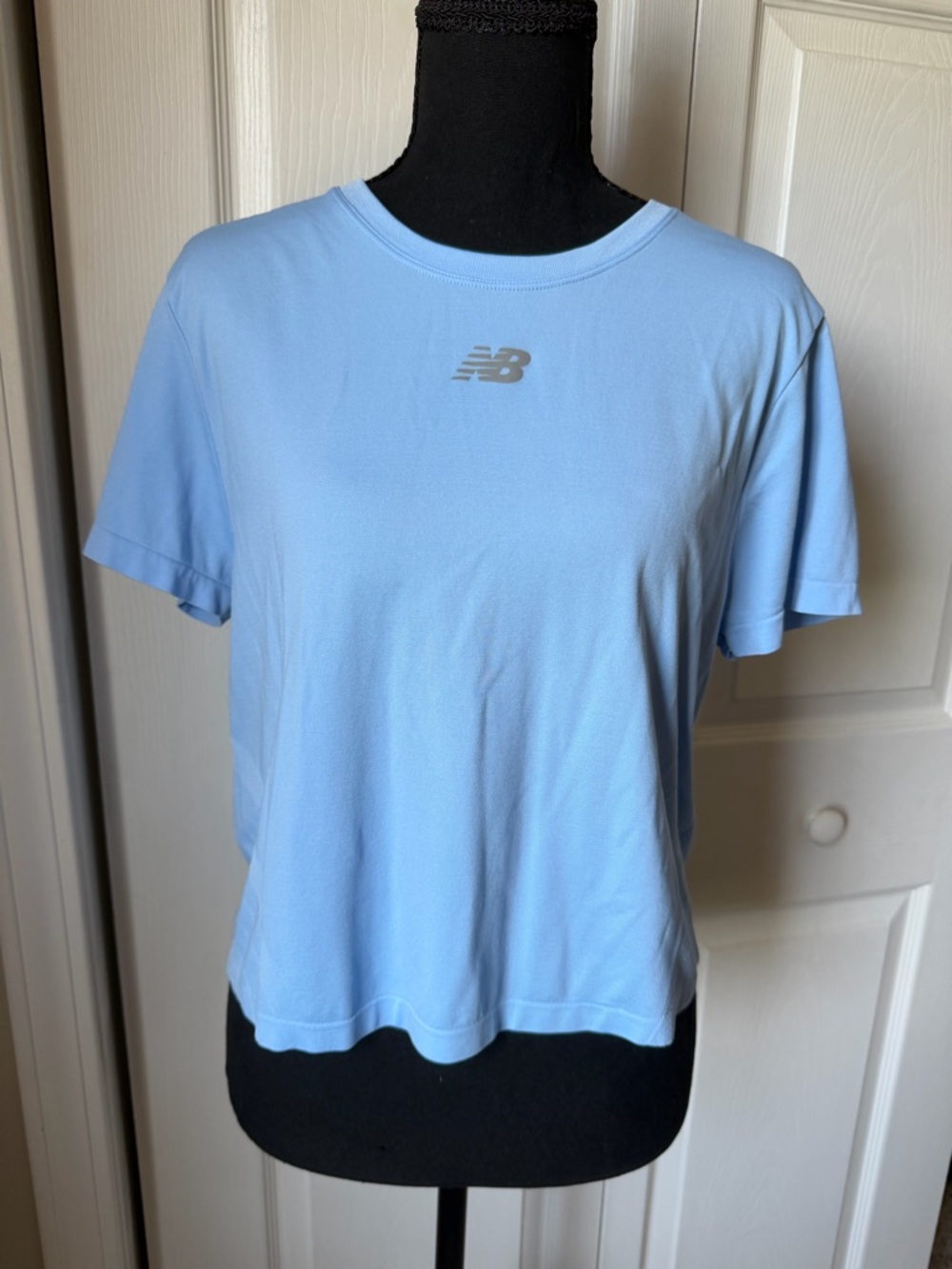 New Balance Blue Performance Short Sleeve Tee